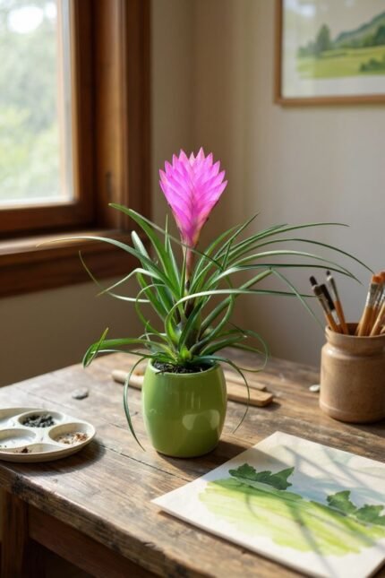 Hava Çiçeği (Tillandsia) – Topraksız Dekoratif Bitki