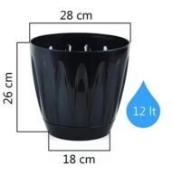 Papatya Saksı 12 Lt - Görsel 6